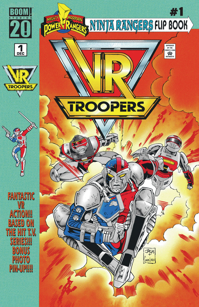 Vr Troopers/Power Rangers Flipbook Facsimile Edition #1 A Main (Dressed, Smith & Ross) (ONLINE ORDER ONLY)