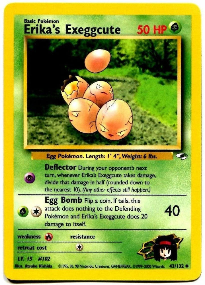 Erika's Exeggcute (43/132) [Gym Heroes Unlimited] (Online Only)