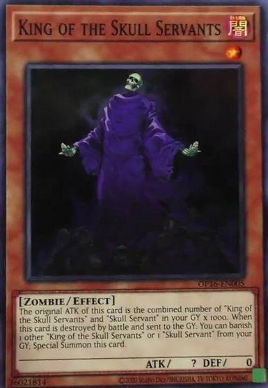 King of the Skull Servants [OP16-EN005] Super Rare (ONLINE ORDER ONLY)