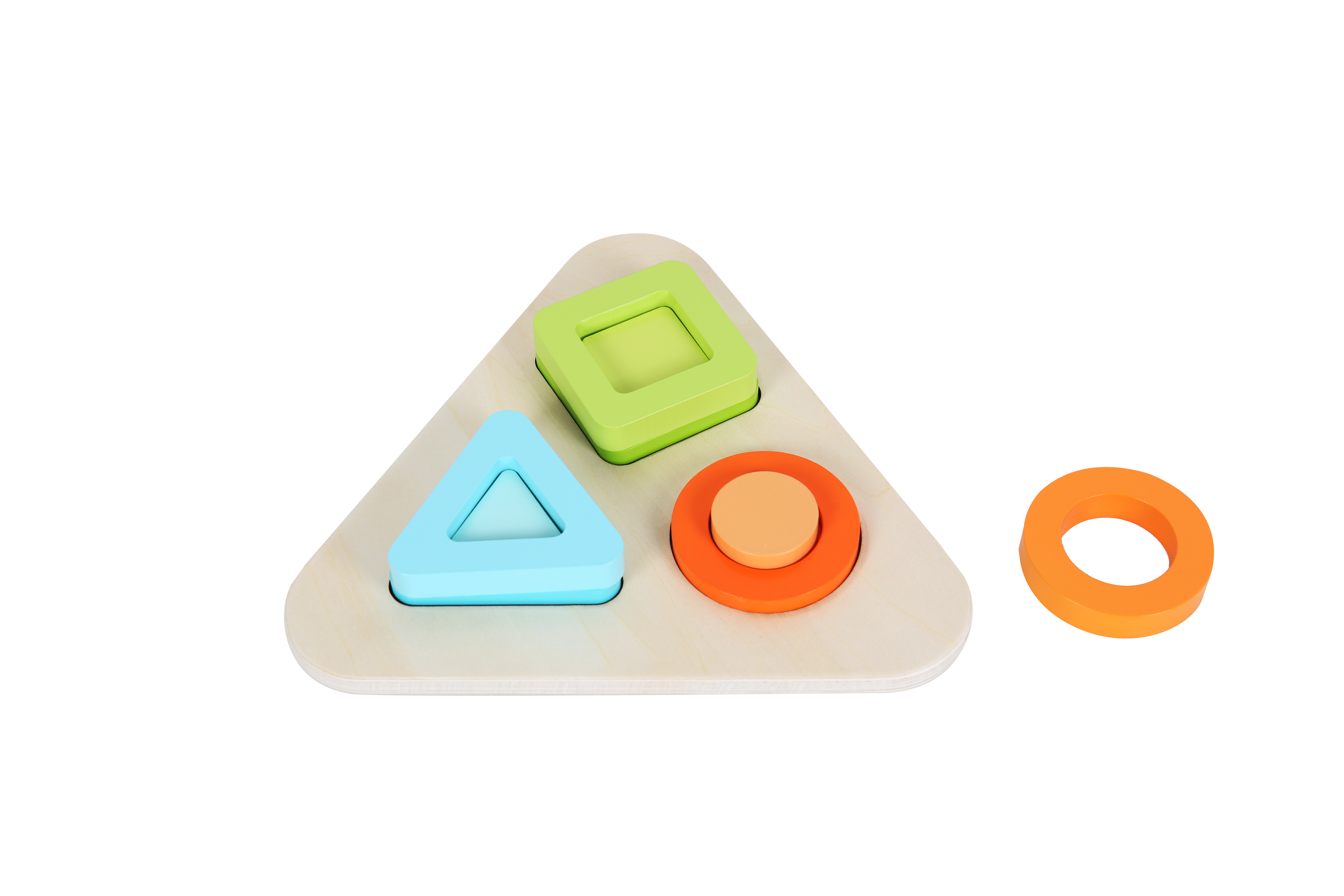 Triangle Puzzle Shape Fitting (ONLINE ORDER ONLY)