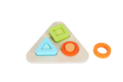 Triangle Puzzle Shape Fitting (ONLINE ORDER ONLY)