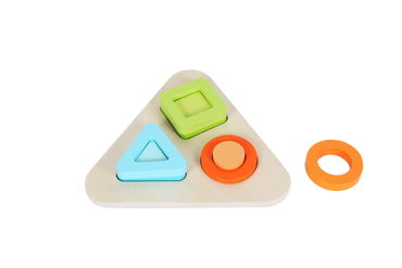 Triangle Puzzle Shape Fitting (ONLINE ORDER ONLY)