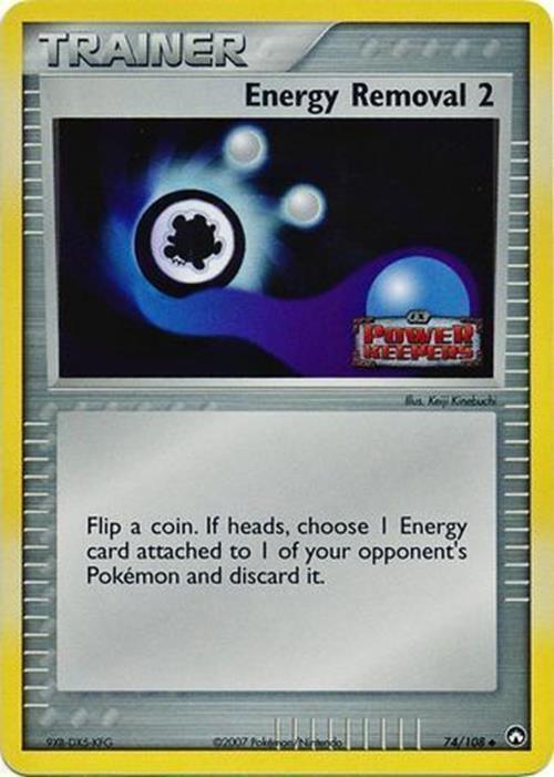 Energy Removal 2 (74/108) (Stamped) [EX: Power Keepers] (Online Only)