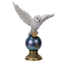 Snowy Owl On Orb (ONLINE ORDER ONLY)