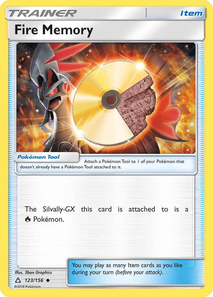 Fire Memory (123/156) [Sun & Moon: Ultra Prism] (Online Only)