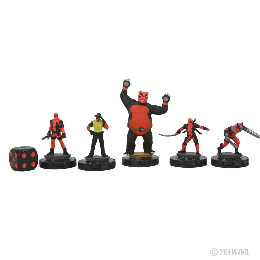 HeroClix: Marvel Deadpool Weapon X Booster Pack (ONLINE ORDER ONLY)