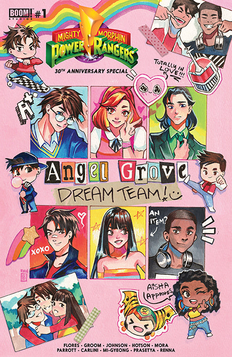 MIghty Morphin Power Rangers MMPR 30Th Annv Special #1 B Rian Gonzalez Variant (08/30/2023) Boom (ONLINE ORDER ONLY)