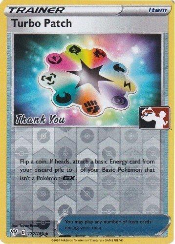 Turbo Patch (172/189) (Pokemon League) [Sword & Shield: Darkness Ablaze] (Online Only)