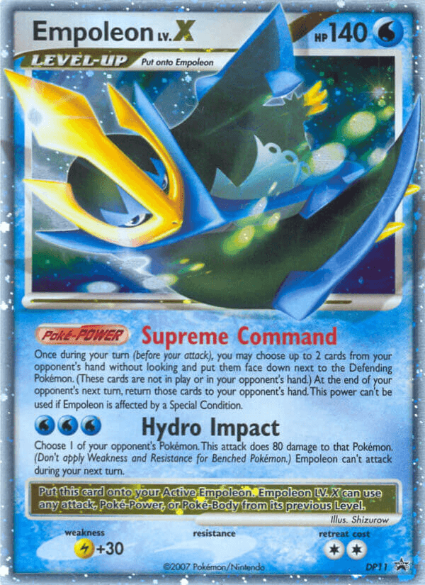 Empoleon LV.X (DP11) [Diamond & Pearl: Black Star Promos] (Online Only)