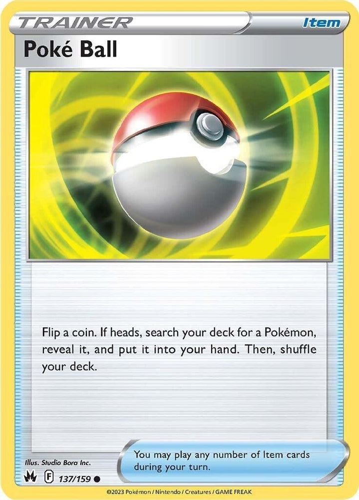 Poke Ball (137/159) [Sword & Shield: Crown Zenith] (Online Only)