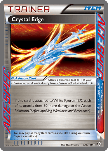 Crystal Edge (138/149) [Black & White: Boundaries Crossed] (Online Only)