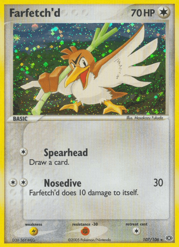 Farfetch'd (107/106) [EX: Emerald] (Online Only)
