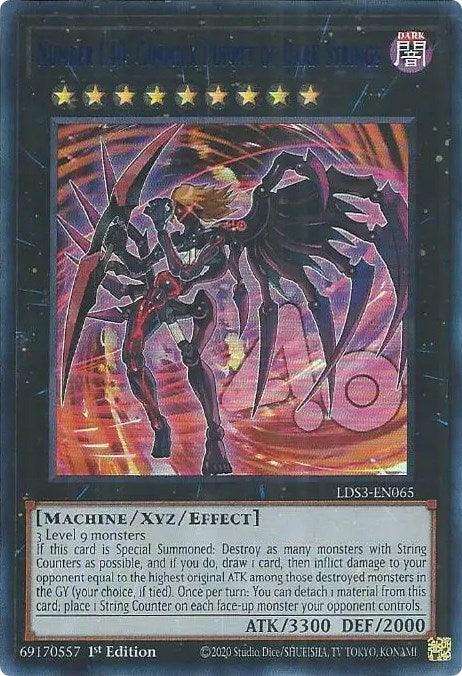 Number C40: Gimmick Puppet of Dark Strings (Blue) [LDS3-EN065] Ultra Rare (ONLINE ORDER ONLY)