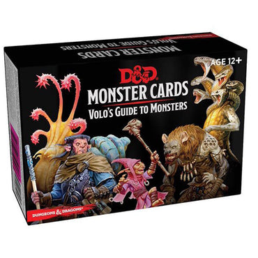 D&D: Monster Cards - Volo's Guide to Monsters (ONLINE ORDER ONLY)