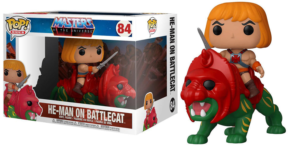 He-Man on Battlecat (Rides, Masters of the Universe) 84 (Online Order Only)