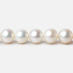 8.5-9mm Off White Round Pearls 15 inch 46 pieces AAA (ONLINE ORDER ONLY)