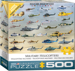Puzzle: Family Oversize Puzzles - Military Helicopters (ONLINE ORDER ONLY)
