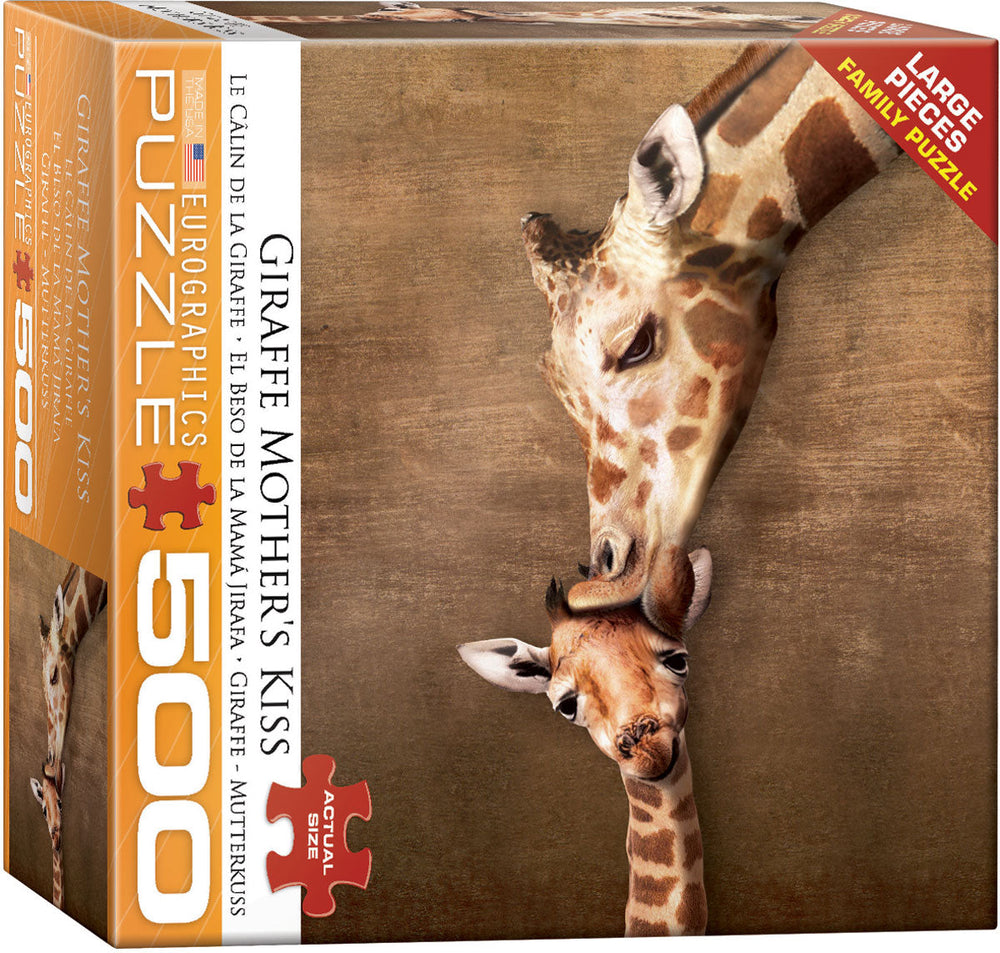 Puzzle: Family Oversize Puzzles - Giraffe Mother's Kiss (ONLINE ORDER ONLY)