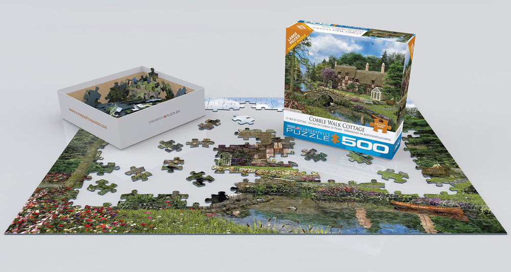 Puzzle: Family Oversize Puzzles - Cobble Walk Cottage by Dominic Davison (ONLINE ORDER ONLY)