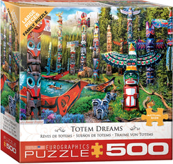 Puzzle: Family Oversize Puzzles - Totem Dreams (ONLINE ORDER ONLY)