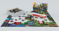 Puzzle: Family Oversize Puzzles - Totem Dreams (ONLINE ORDER ONLY)