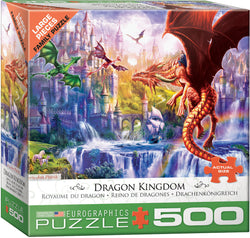 Puzzle: Family Oversize Puzzles - Dragon Kingdom (ONLINE ORDER ONLY)