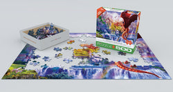 Puzzle: Family Oversize Puzzles - Dragon Kingdom (ONLINE ORDER ONLY)
