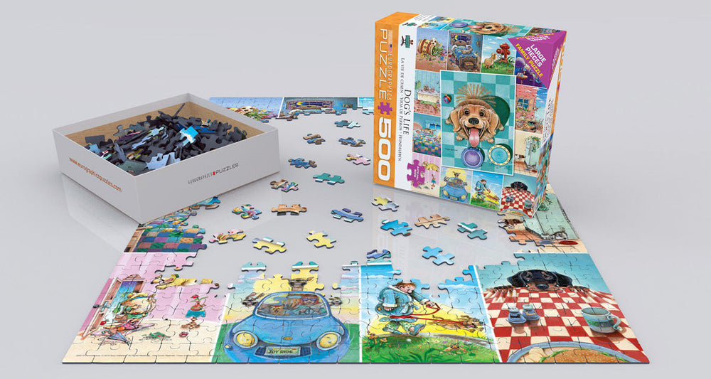 Puzzle: Family Oversize Puzzles - Dog's Life (ONLINE ORDER ONLY)