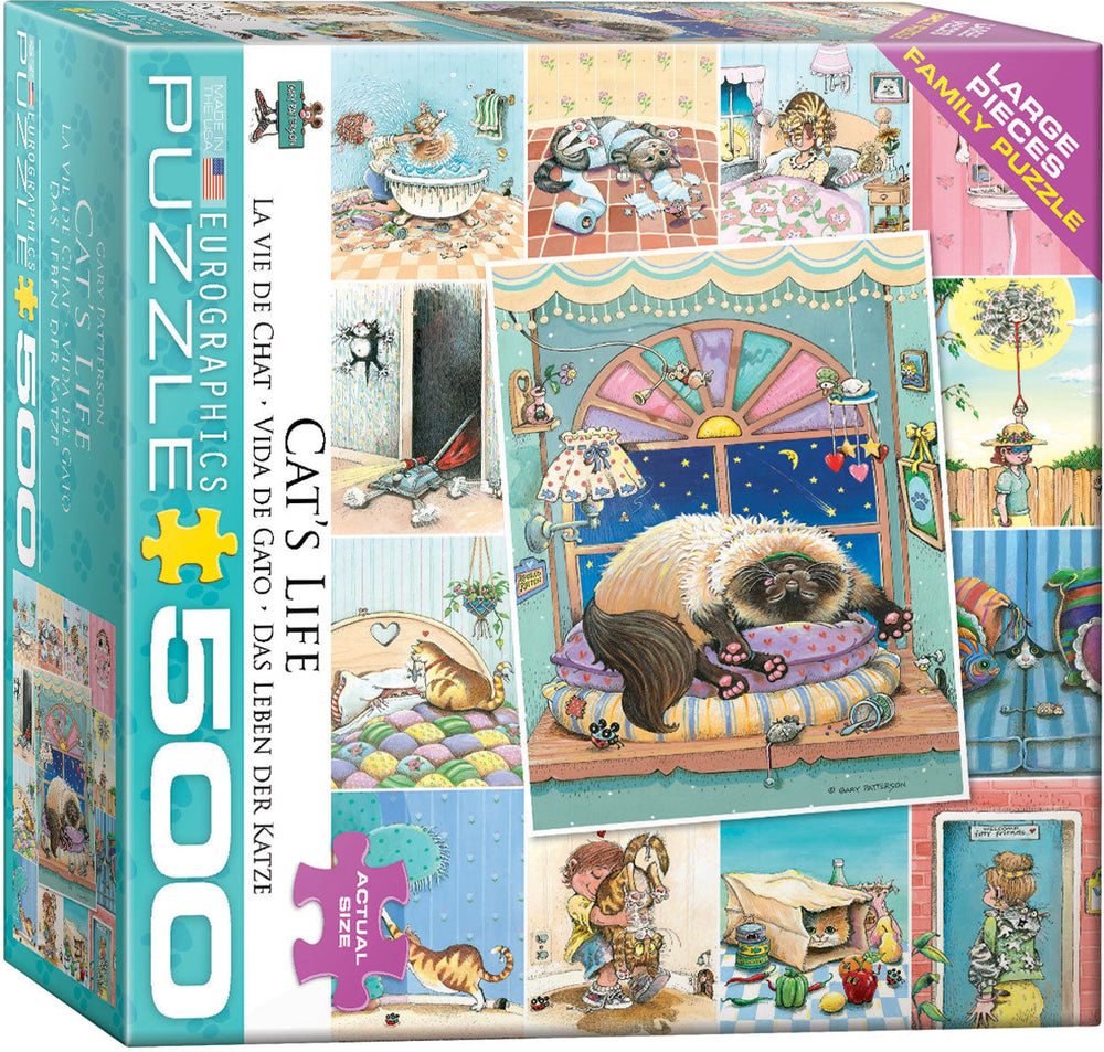 Puzzle: Family Oversize Puzzles - Cat's Life (ONLINE ORDER ONLY)