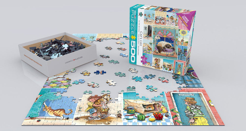 Puzzle: Family Oversize Puzzles - Cat's Life (ONLINE ORDER ONLY)