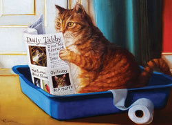 Puzzle: Variety 500 Pieces - Kitty Throne by Lucia Heffernan (ONLINE ORDER ONLY)