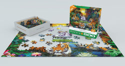 Puzzle: Variety 500 Pieces - Tiger's Eden (ONLINE ORDER ONLY)