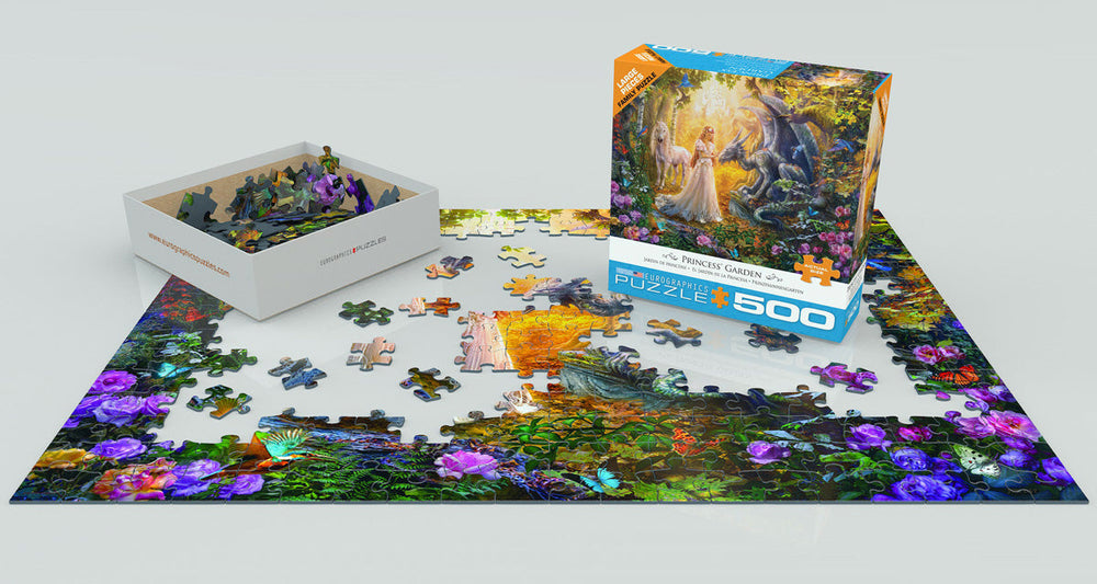 Puzzle: Variety 500 Pieces - Princess' Garden (ONLINE ORDER ONLY)