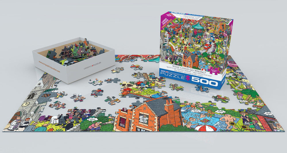 Puzzle: Variety 500 Pieces - What Could go Wrong? by Martin,Berry (ONLINE ORDER ONLY)