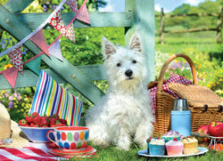 Puzzle: Variety 500 Pieces - Scottie Dog Picnic (ONLINE ORDER ONLY)