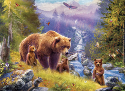 Puzzle: Family Oversize Puzzles - Grizzly Cubs (ONLINE ORDER ONLY)