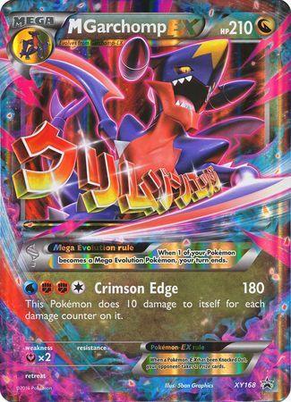 M Garchomp EX (XY168) (Jumbo Card) [XY: Black Star Promos] (Online Only)