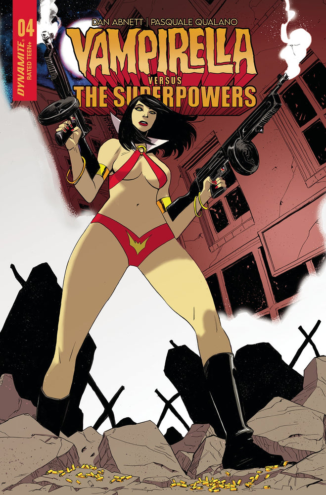 Vampirella Vs Superpowers #4 C Drew Moss Variant (08/23/2023) Dynamite (ONLINE ORDER ONLY)