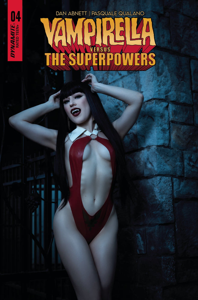 Vampirella Vs Superpowers #4 F Cosplay Variant (08/23/2023) Dynamite (ONLINE ORDER ONLY)
