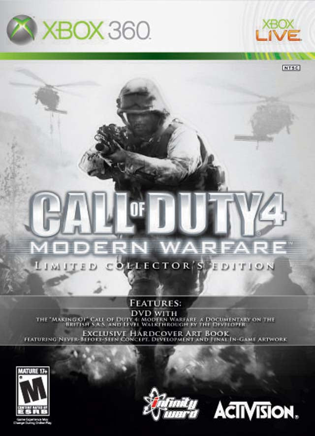 Call of Duty 4: Modern Warfare (Limited Collector's Edition) (Xbox 360) (ONLINE ORDER ONLY)