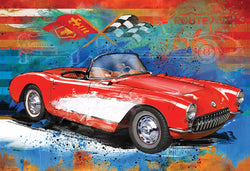 Puzzle: Corvette Cruising Tin (ONLINE ORDER ONLY)