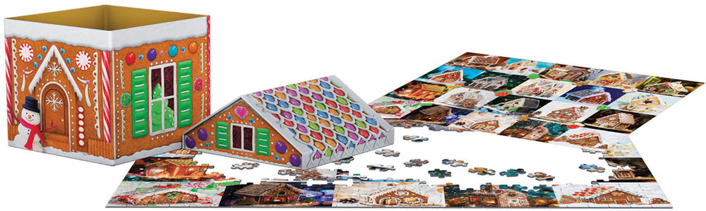 Puzzle: Gingerbread House Tin (ONLINE ORDER ONLY)