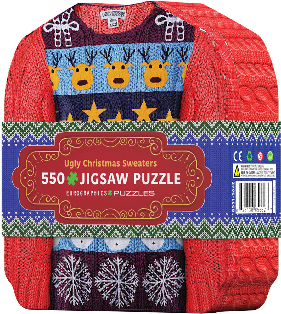 Puzzle: Ugly Christmas Sweaters Tin (ONLINE ORDER ONLY)