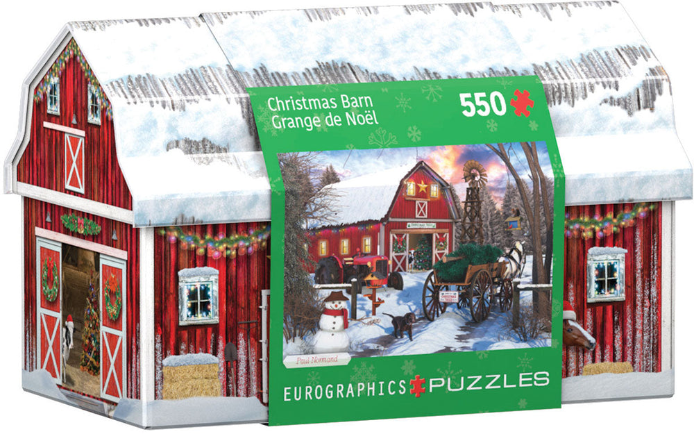 Puzzle: Holiday Farm Tin (ONLINE ORDER ONLY)