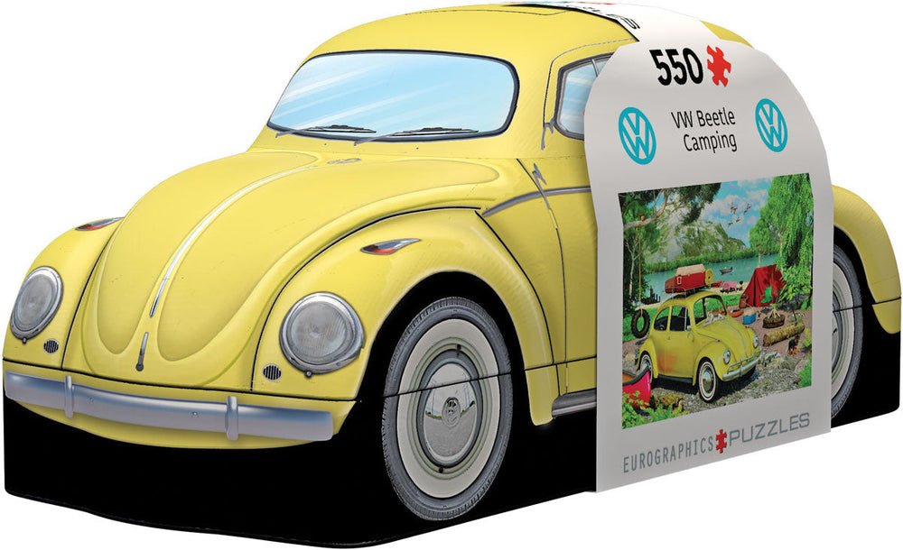 Puzzle: VW Beetle Camping Shaped Tin (ONLINE ORDER ONLY)