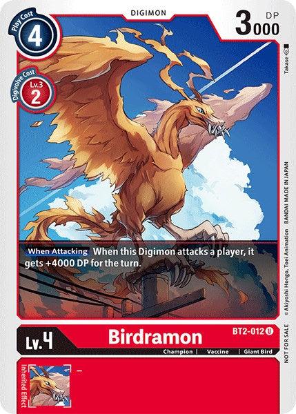 Birdramon [BT2-012] (Official Tournament Pack Vol.3) [Release Special Booster Promos] (ONLINE ORDER ONLY)