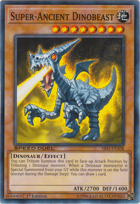Super-Ancient Dinobeast [SS03-ENA08] Common (ONLINE ORDER ONLY)