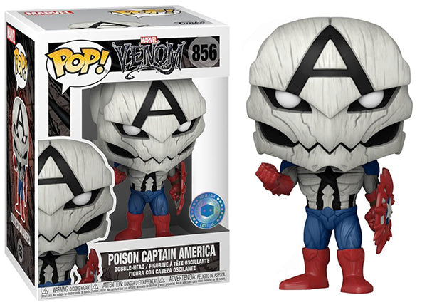 Poison Captain America 856 - Pop in a Box Exclusive (Online Order Only)