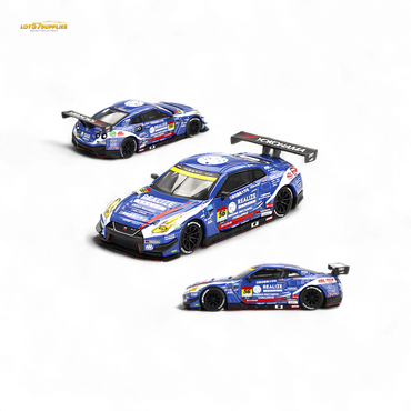 Mini-GT Nissan GT-R Nismo GT3 #56 "REALIZE MECHANIC CHALLENGE GT-R" 2023 SUPER GT SERIES #859 1:64 (ONLINE ORDER ONLY)