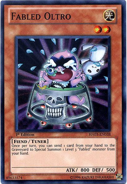 Fabled Oltro [HA03-EN038] Super Rare (ONLINE ORDER ONLY)